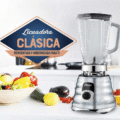 LICUADORA OSTER CROMADA V VIDRIO ACERO INOX