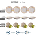 VAJILLA CORONA NECTAR 4PT - 16 PZS REDONDA PN - Image 3