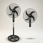 VENTILADOR ALTEZZA PEDESTAL ASF-PG2988B 6 ASPAS 2 EN 1 NEGRO 18 PUL MALLA PLASTI