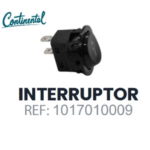 INTERRUPTOR CONTINENTAL NEGRO E.E REF0009