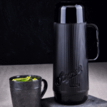TERMO IMUSA LISO 1 LITRO ENERGY - NEGRO