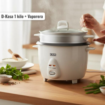 ARROCERA D KASA 1 KILO + VAPORERA BLANCA