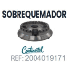 QUEMADOR CONTINENTAL ORIGINAL ALUM PEQ BASE SOLA REF19171