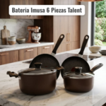 BATERIA IMUSA 6 PZS TALENT COLOR MOCCA