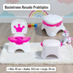 BACINTRONO PRAKTIPLAS 3 EN 1 PRI-005 - ROSADO